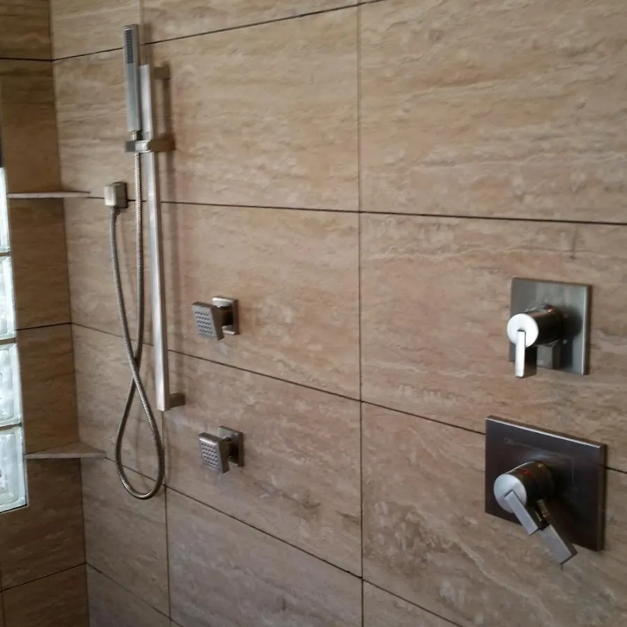 Shower fixture installation for Water Heater Replacement in Orange Beach